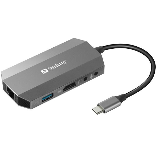 Sandberg USB-C 6in1 Travel Dock (136-33)