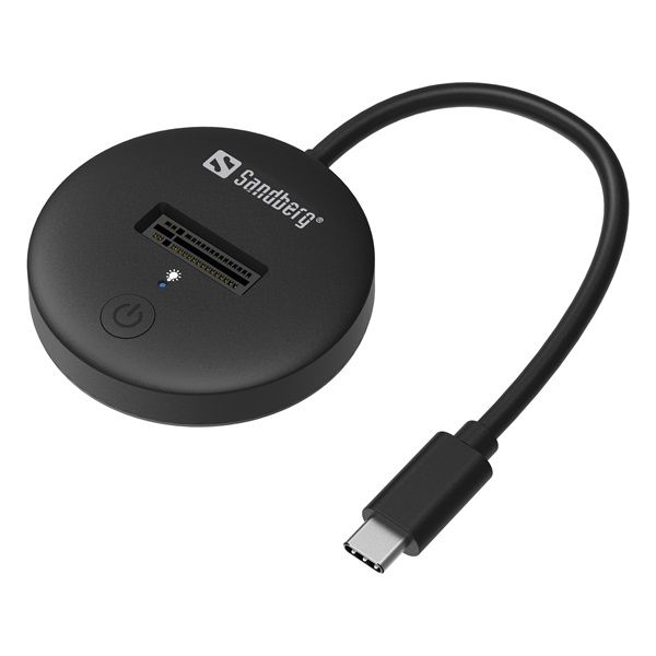 SANDBERG USB 3.2 dokkoló M.2+NVMe SSD-hez (136-47)