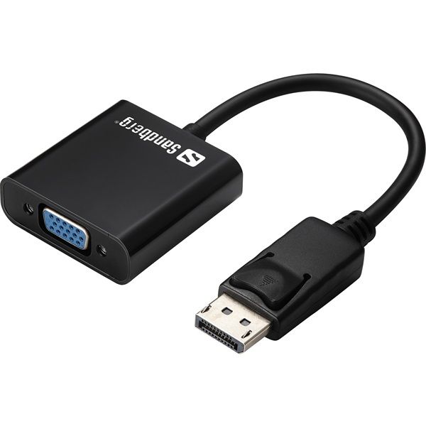 Sandberg DisplayPort>VGA Konvertáló adapter (508-43)