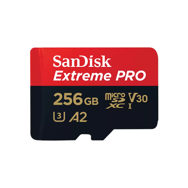 SANDISK EXTREME PRO MEMÓRIAKÁRTYA 256GB (214505)