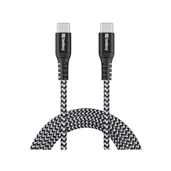 Sandberg Survivor Cable 2m töltőkábel, 100W (441-67)