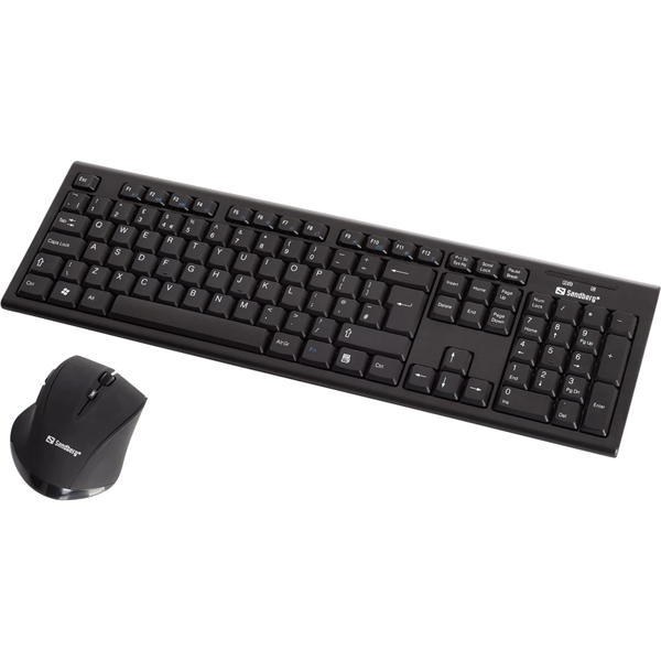 Sandberg Wireless Office DesktopSet, Billentyűzet & Egér (631-23)