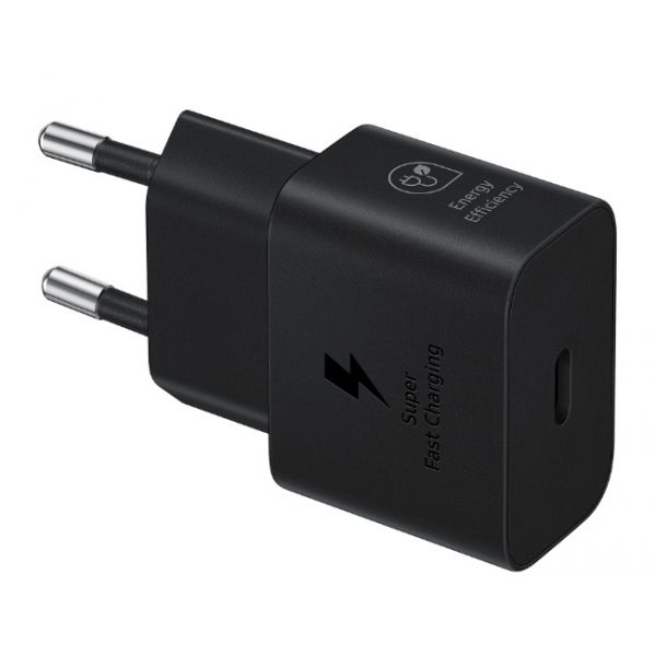 Samsung 25W hálózati töltő adapter (EP-T2510XBEGEU) fekete