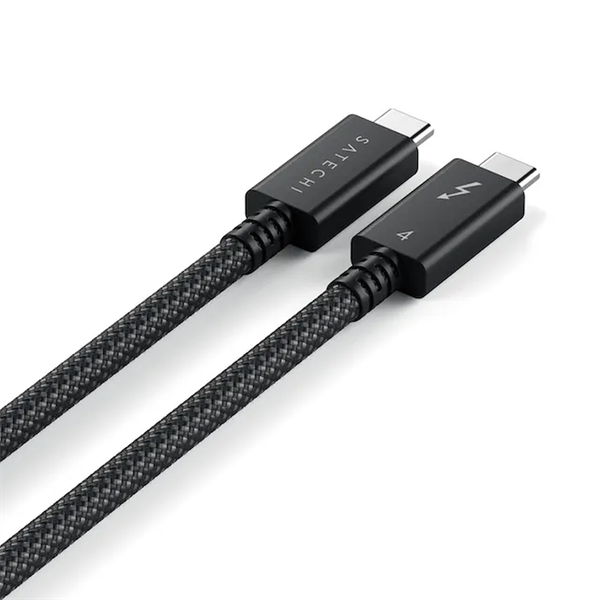 Satechi USB-C, thunderbolt 4 pro kábel, 1m - fekete (ST-YTB100K)