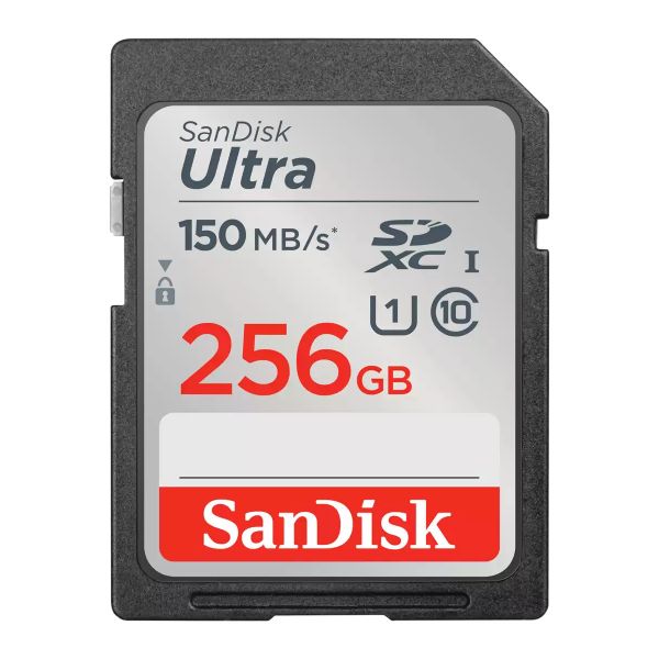SANDISK ULTRA 256GB SDXC MEMORY CARD 150MB/S NS (SDSDUNC-256G-GN6IN)