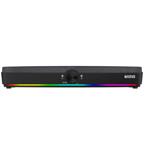 MARVO Etna 40 vezetékes soundbar - fekete - RGB viágítás (SG-286)
