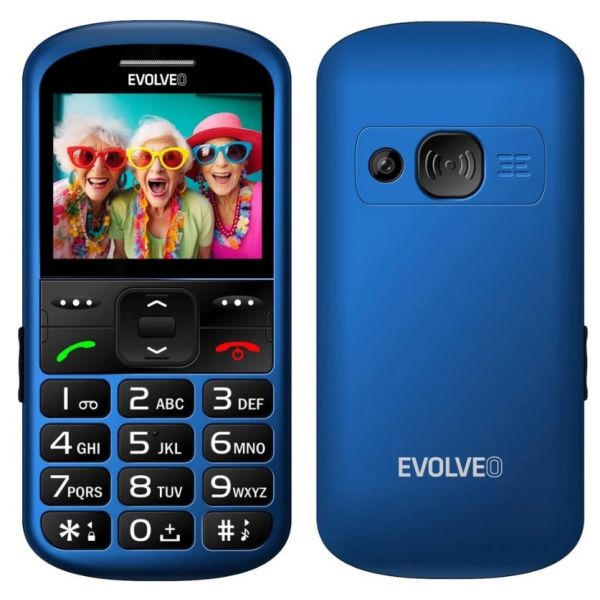 EVOLVEO EasyPhone XS EP-570-XS Mobiltelefon, kék