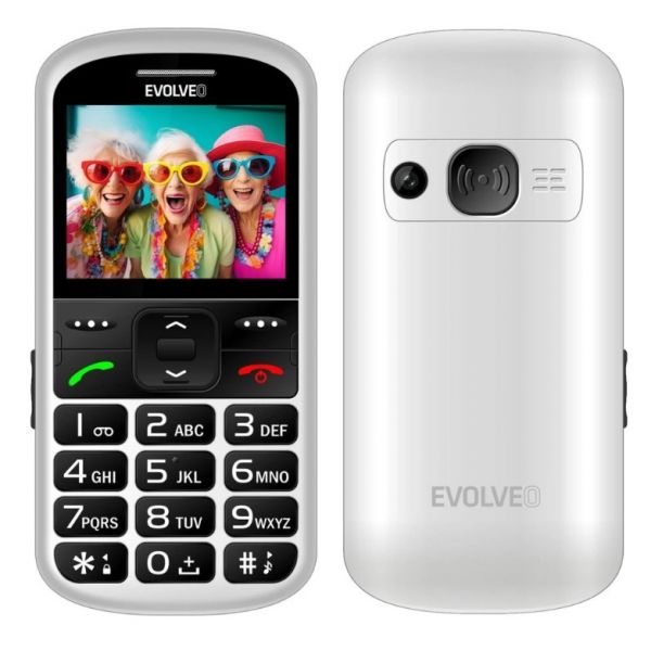 EVOLVEO EasyPhone XS EP-570-XS Mobiltelefon, fehér