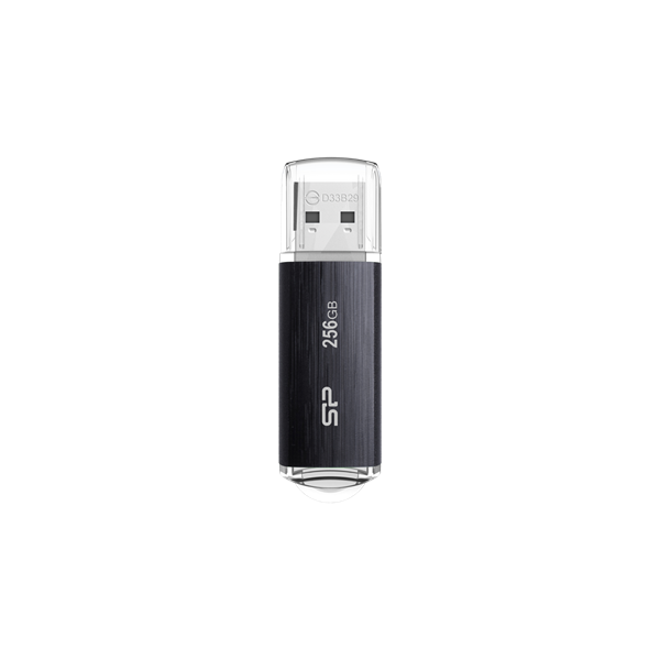SILICON POWER Pendrive 16GB, Blaze - B02 USB 3.2 Gen 1, Fekete (SP016GBUF3B02V1K)