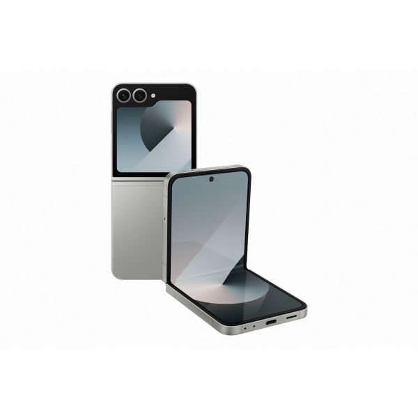 SAMSUNG Galaxy Z Flip6 12/256GB (SM-F741BZSGEUE) Ködös ezüst
