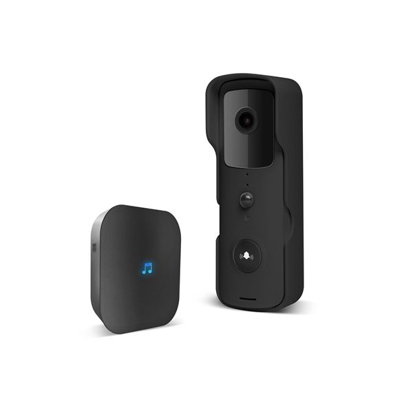 Delight Smart 55386BK WiFi-s akkumulátoros FHD videó-kaputelefon szett