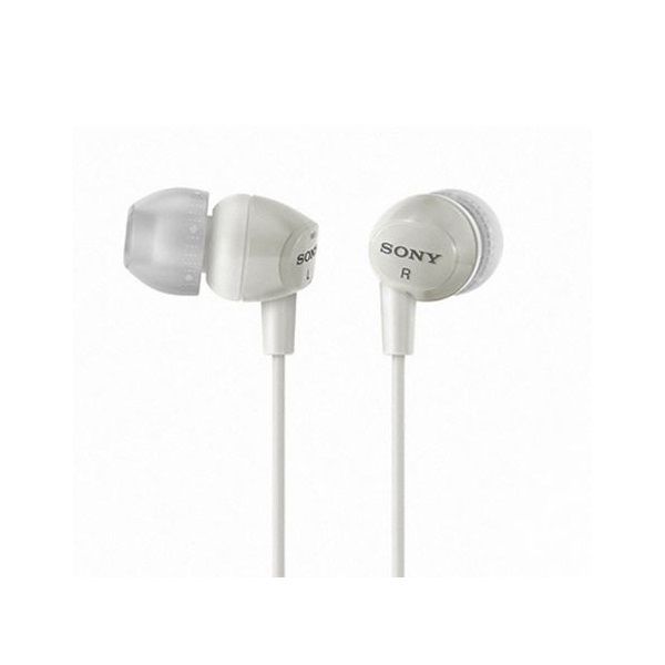 SONY Fülhallgató MDR-EX15LPW szilikonos Fehér