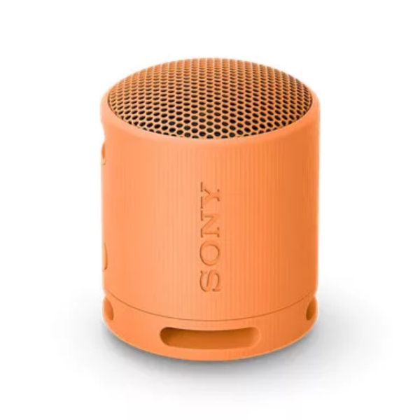 SONY Hordozható Vezeték nélküli Hangszóró, Narancssárga (SRSXB100D.CE7)