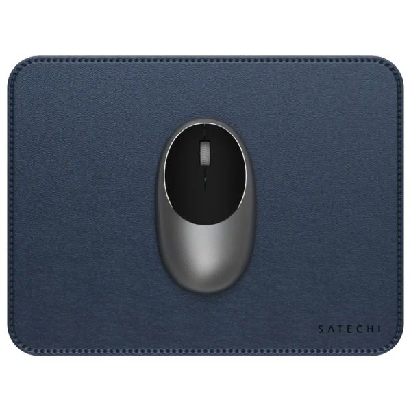 Satechi Vegan-Leather Premium Mouse Pad - Blue (ST-LMPB)