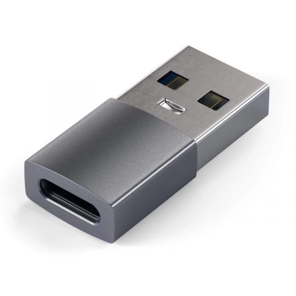 Satechi Aluminum Type-A to Type-C Adapter - Space Grey (ST-TAUCM)