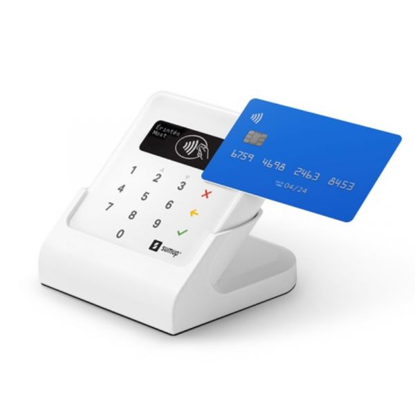 SumUp Bundle Air+Cradle Multi RoE kártyaolvasó terminál és töltődokkoló szett (800606501)