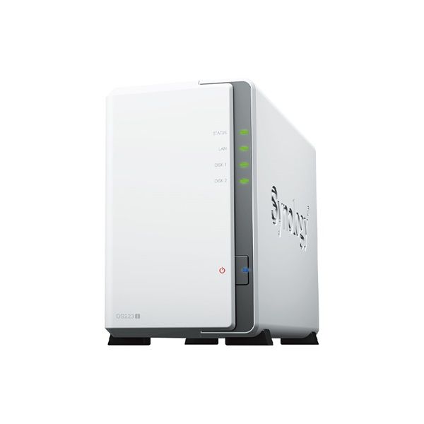 SYNOLOGY DiskStation DS223j 2-fiókos NAS meghajtó