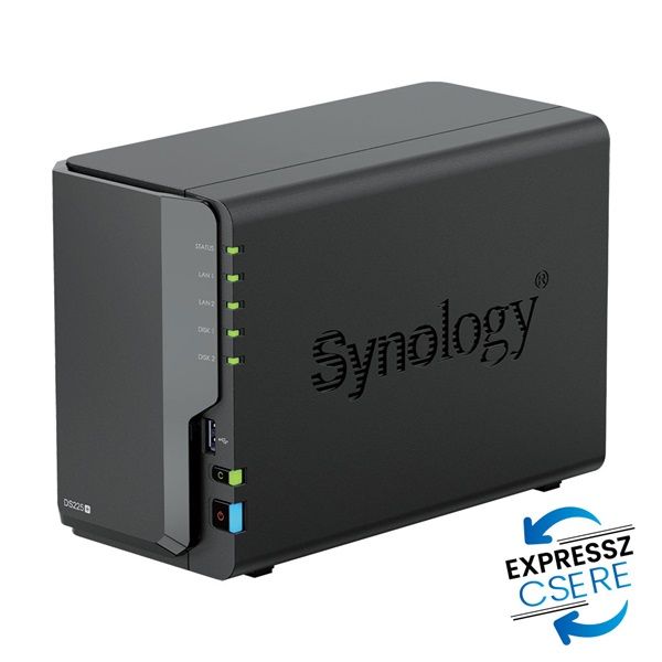 Synology DiskStation DS255+ 2-fókos NAS