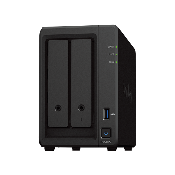 SYNOLOGY Network Video Recorder DVA1622 2-fiókos NAS