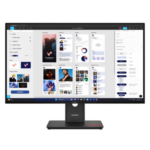 Lenovo T32UD-40 - 31,5" 4K WLED 60Hz monitor (64B0GAT1EU)