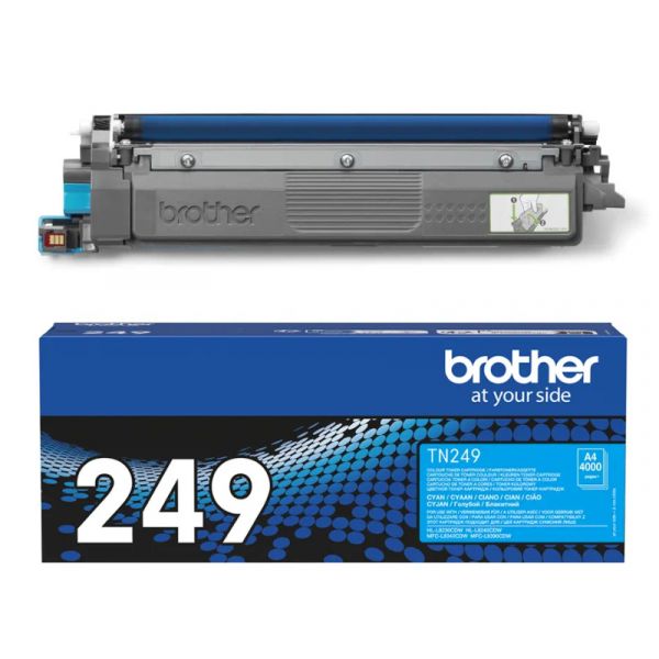 Brother TN-249 Toner (TN249C) Ciánkék