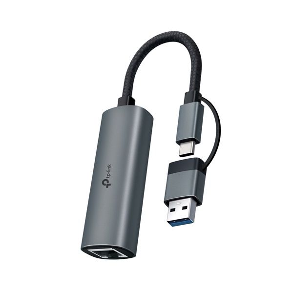 TP-LINK Átalakító USB Type-C to Ethernet Adapter 2500Mbps, UE310C