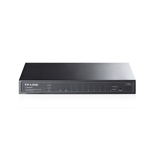 TP-Link T1500G-10PS (TL-SG2210P) Menedzselhető Switch