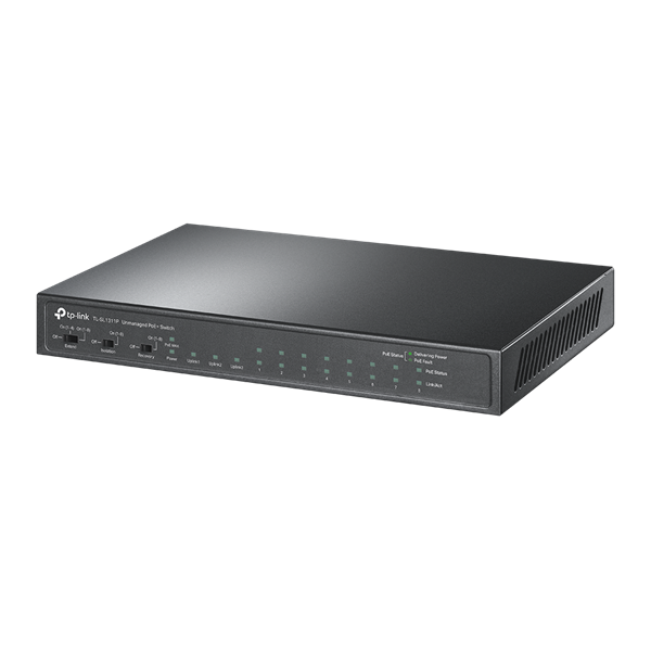 TP-Link TL-SL1311P 8x100Mbps(8xPOE+) + 2x1000Mbps + 1xGigabit SFP Switch