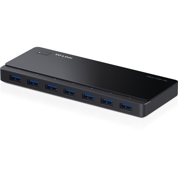 TP-LINK UH700 külső hálózati adapteres USB HUB, 7 db USB 3.0 Port
