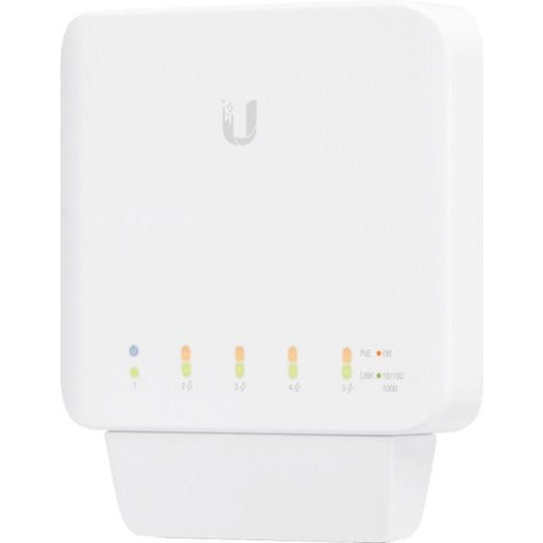 UBiQUiTi USW-FLEX - UniFi Indoor/Outdoor 5Port Gigabit Switch with PoE support