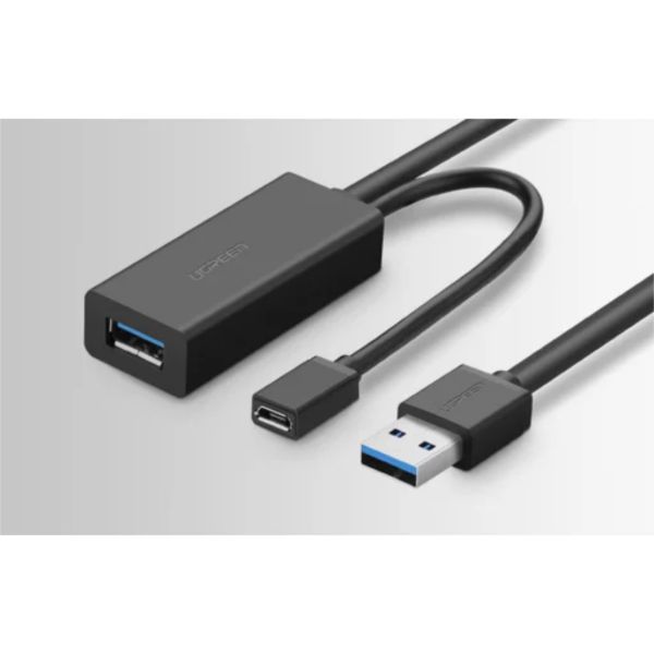 UGREEN USB 3.0 hosszabbító kábel, 10 m (fekete)