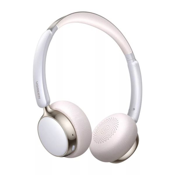 UGREEN Studio Plus HP207 Bluetooth fülhallgató, ezüst és fehér