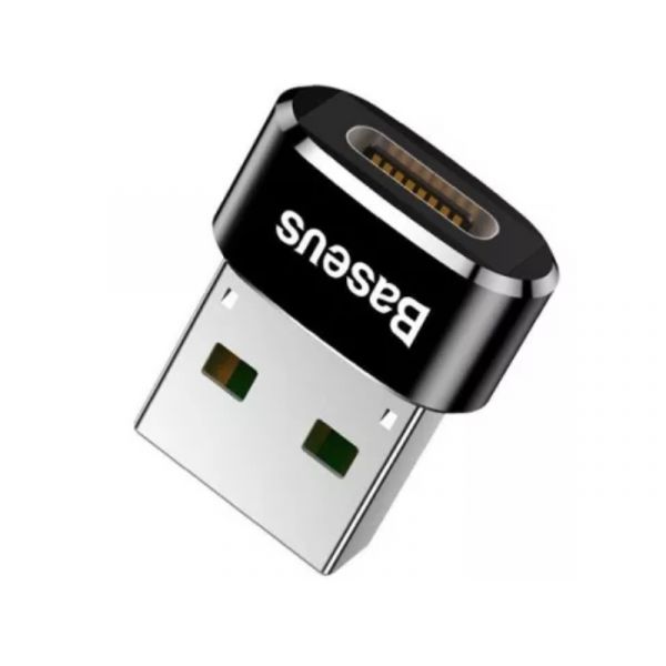 Baseus USB Type-A to USB Type-C átalakító (CAAOTG-01) fekete