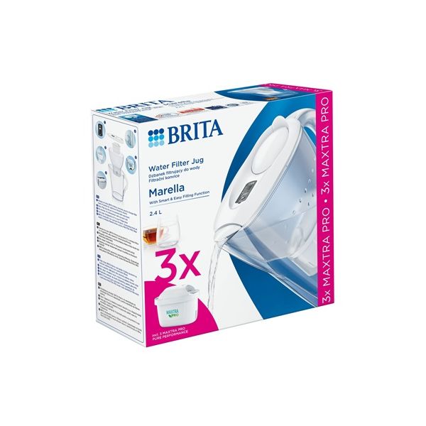 Brita MARELLA 2,4L 1052791 vízszűrő kancsó szett