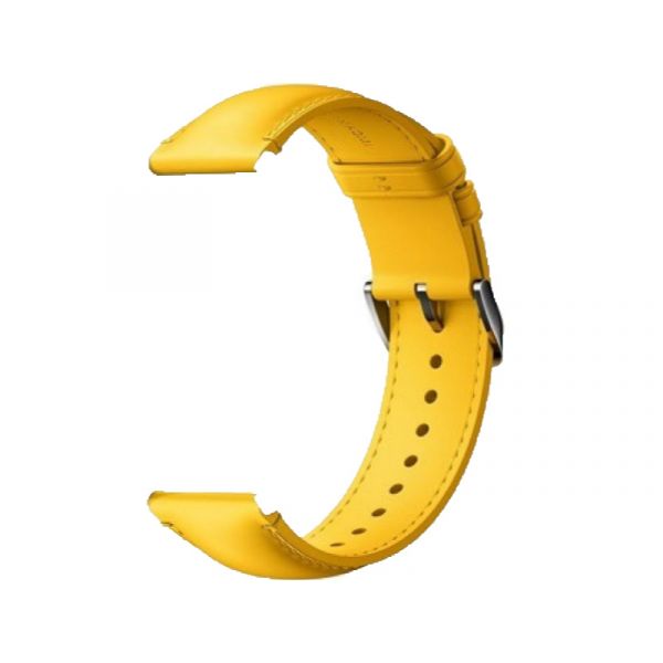 XIAOMI Watch S3 okosóra bőr szíj (BHR7881GL) sárga