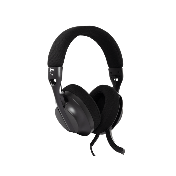 White Shark PARROT-B, GH-2440B, gamer fejhallgató, fekete