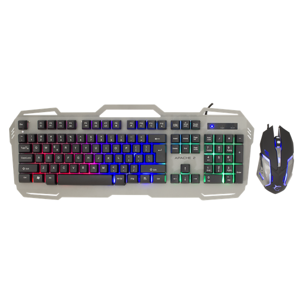 White Shark APACHE-2HU Combo gamer billetyűzet (angol) + GAMER EGÉR (WS GMK-1901HU)