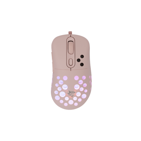 White Shark AZRAEL-P gamer egér (WS GM-5013P) pink
