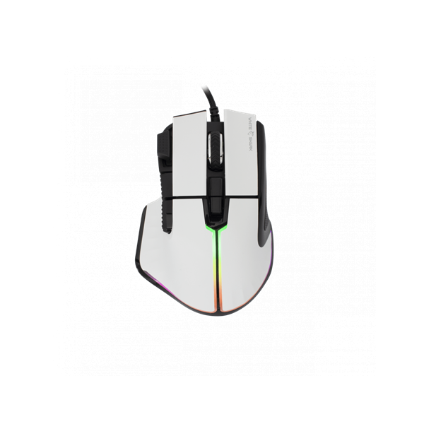 White Shark MARROK-W gamer egér, fehér (WS GM-9006W)