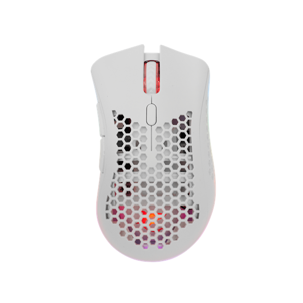 White Shark LIONEL-W vezeték nélküli gamer egér, fehér (WS WGM-5012W)
