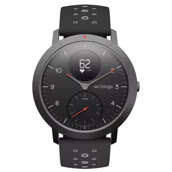 Withings Steel HR Sport Okosóra 40mm (HWA03B-40BLACK-SP) Fekete