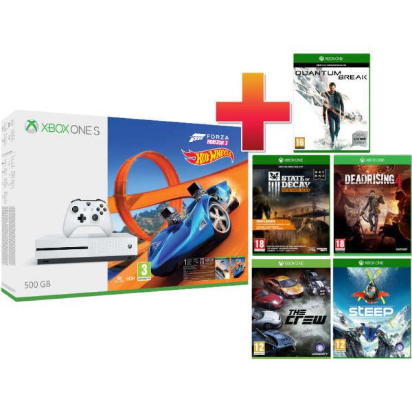 Xbox One S 500 GB Konzol Adrenalin csomag