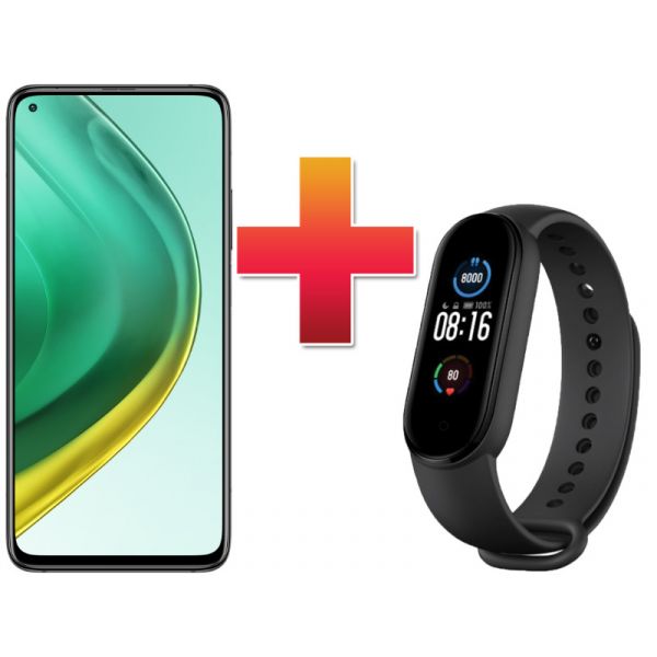 Xiaomi Mi 10T Pro 5G Dual-Sim 128GB Fekete + Mi Band 5 Aktivitásmérő