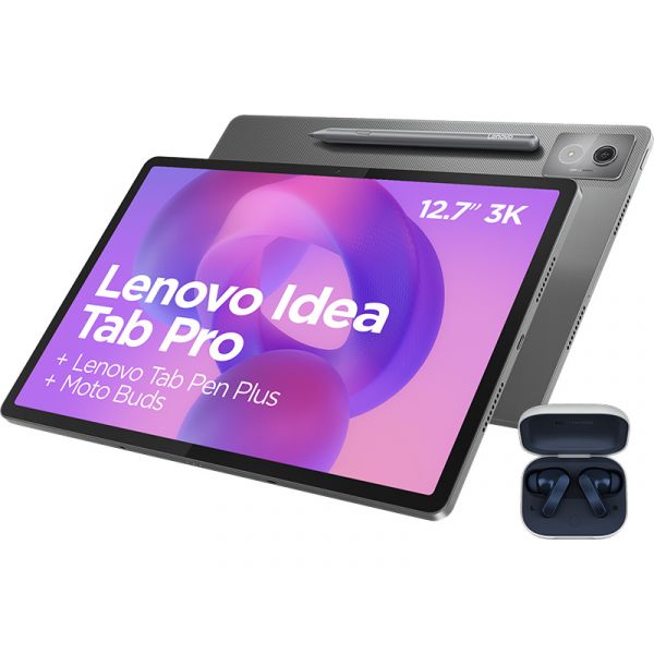 Lenovo Idea Tab Pro (TB373FU) 8/128GB (ZAE40167GR) Luna Grey , PEN, MOTO BUDS, WOA