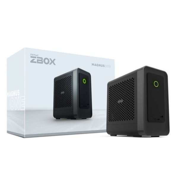 ZOTAC ZBOX Magnus AMD R9 9850HX, 0GB, RTX 5070 12GB, NOOS, fekete (ZBOX-ER98N5070C-BE)