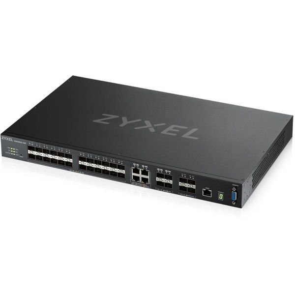ZYXEL 24xGigabit SFP + 4xGibabit kombó + 4xGigabit SFP+, Rackes Switch (XGS4600-32F-ZZ0102F)