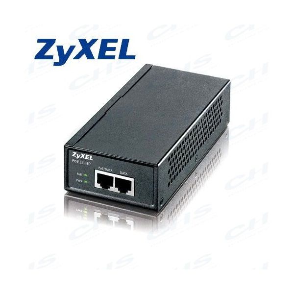 ZyXEL PoE12-HP Single Port 802.3at PoE Injector (POE12-HP-EU0102F)