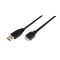 LogiLink USB3.0 - 2xMicro B kábel, 0,6m (CU0037) fekete