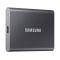 Samsung Hordozható SSD T7 USB 3.2 1TB (MU-PC1T0T/WW) Szürke