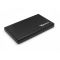 Sbox HDC-2562 2,5" USB3.0 külső merevlemez ház (HDC-2562B) Fekete